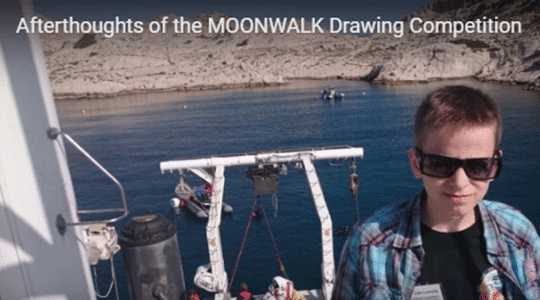 Children competition winner for the moon